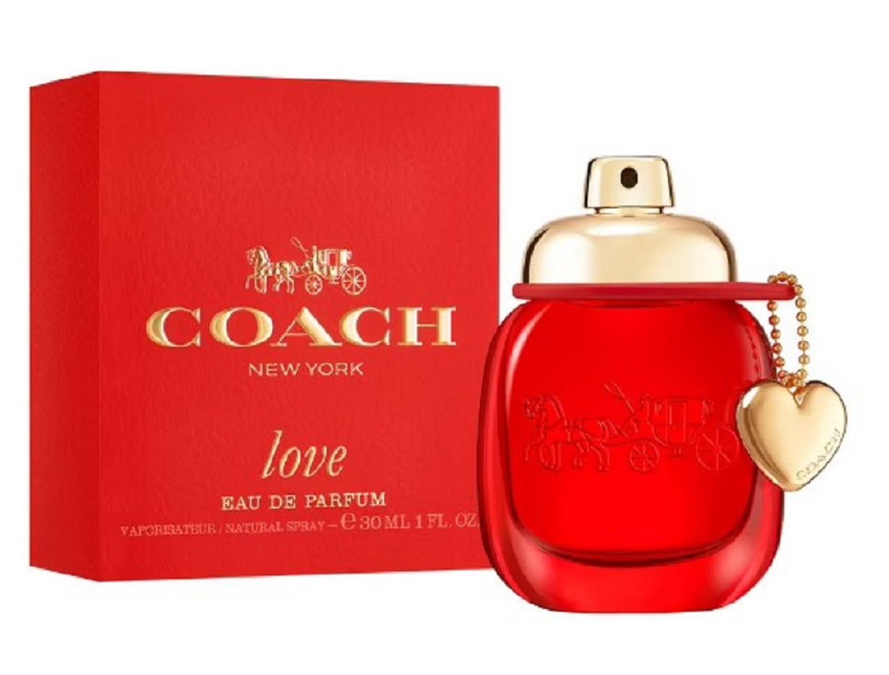 COACH LOVE 1 OZ EAU DE PARFUM SPRAY FOR WOMEN