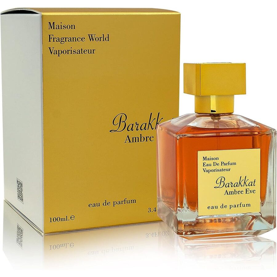 FRAGRANCE WORLD BARAKKAT AMBRE EVE 3.4 EAU DE PARFUM SPRAY