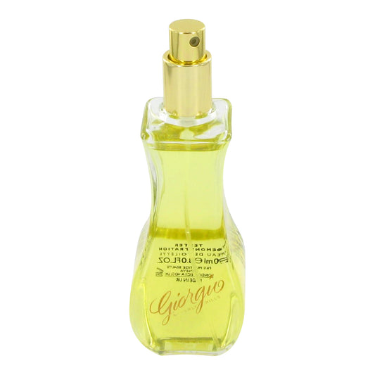 GIORGIO YELLOW TESTER 3 OZ EAU DE TOILETTE SPRAY FOR WOMEN