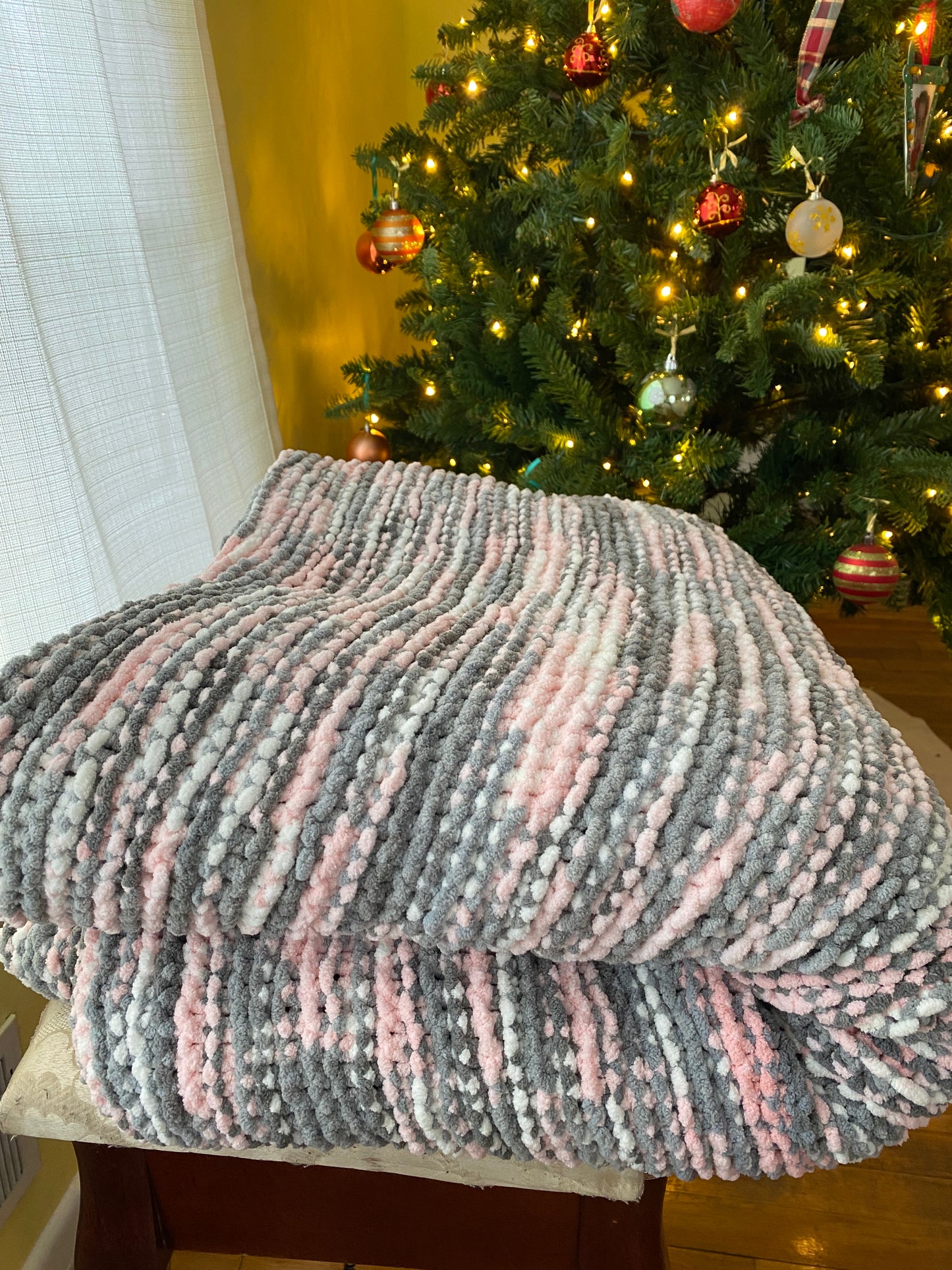 Big N Tall Knitted Blanket