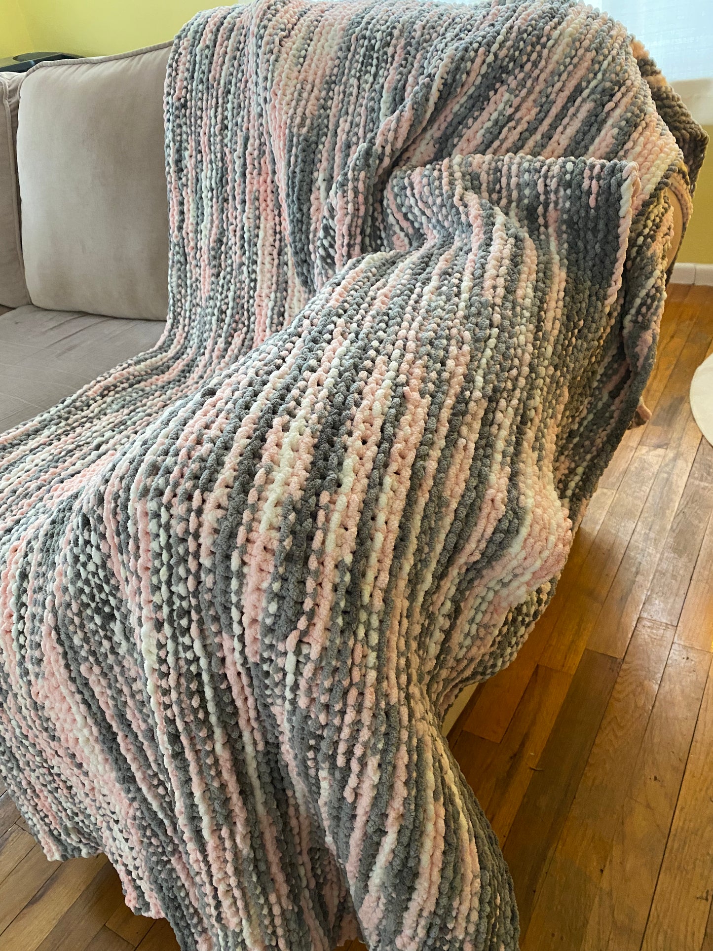 Big N Tall Knitted Blanket