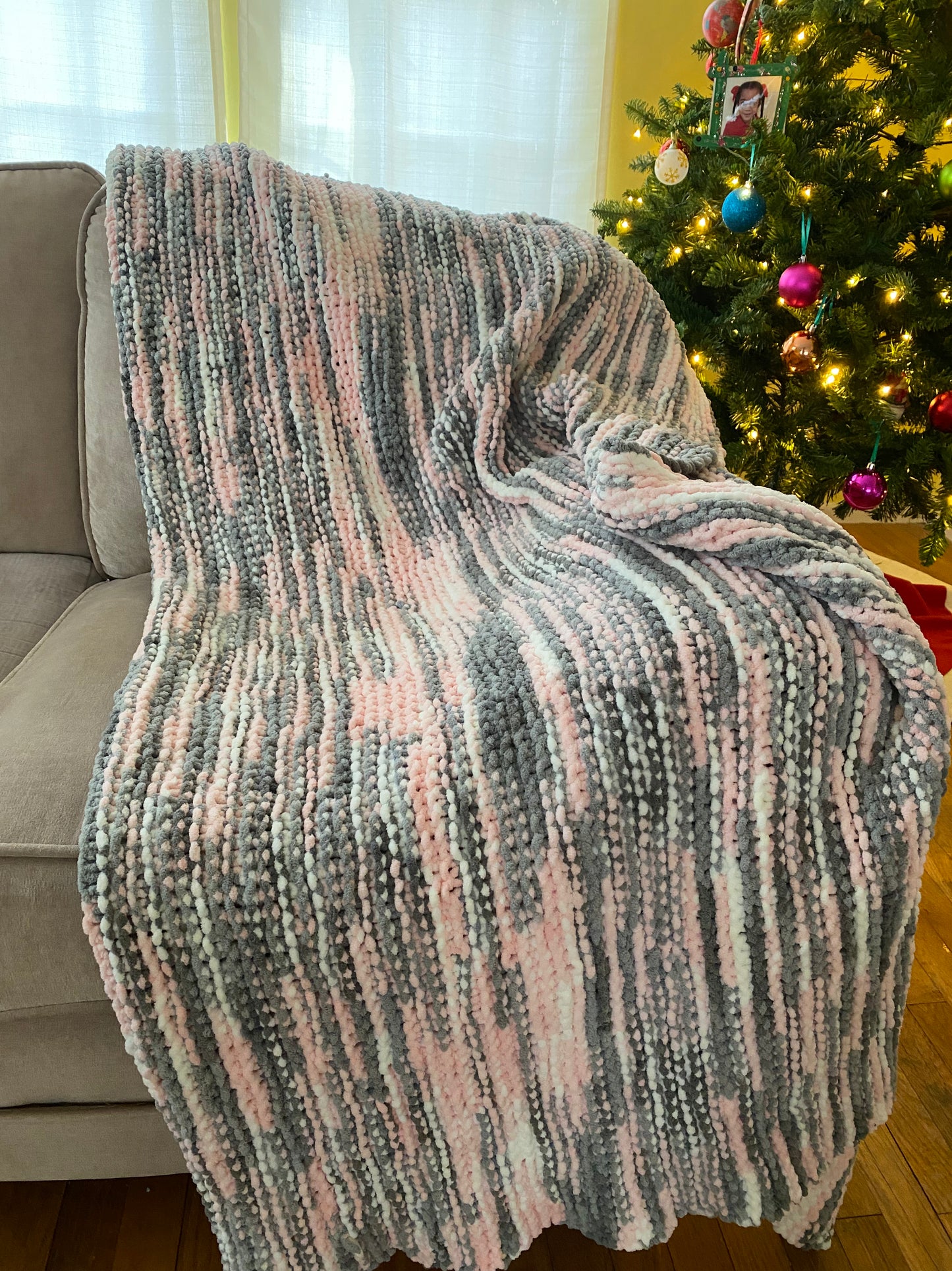 Big N Tall Knitted Blanket