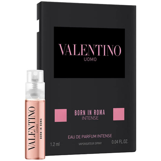 VALENTINO UOMO BORN IN ROMA INTENSE 0.04 EAU DE PARFUM INTENSE VIAL SPRAY