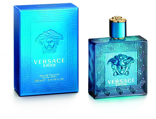 VERSACE EROS 3.4 EAU DE TOILETTE SPRAY FOR MEN