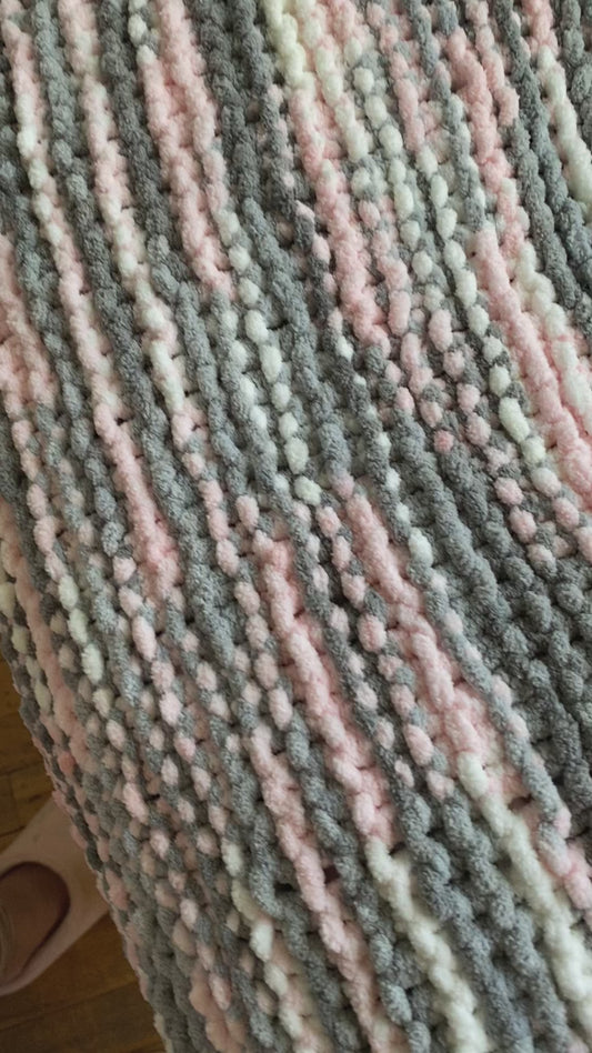 Big N Tall Knitted Blanket